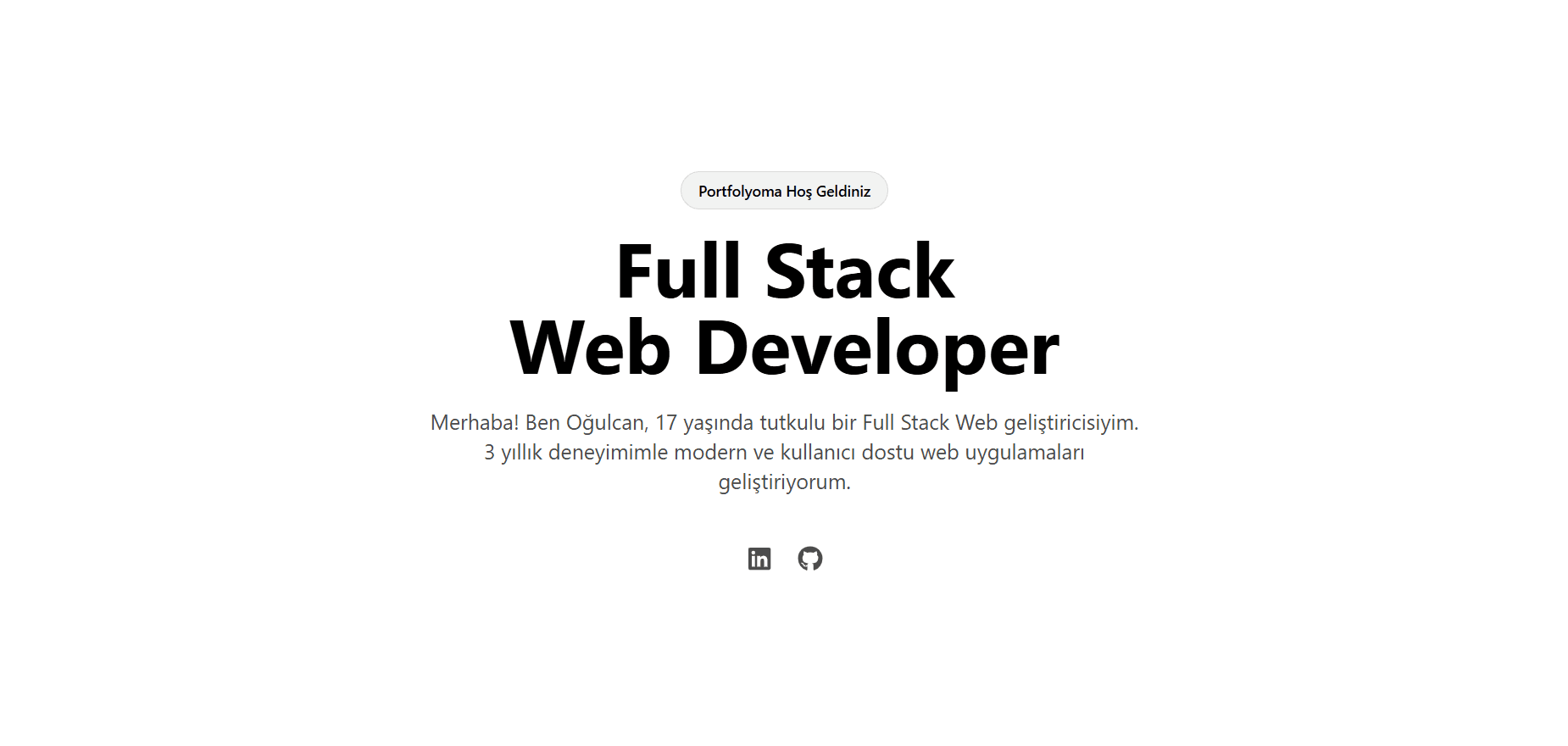 Developer Portfolio